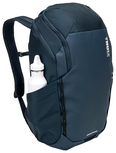 Image of Thule Chasm 26L Backpack,Durable Water-Resistant Recycled Materials,Mesh Pockets Organization, Side Zipper Easy Access