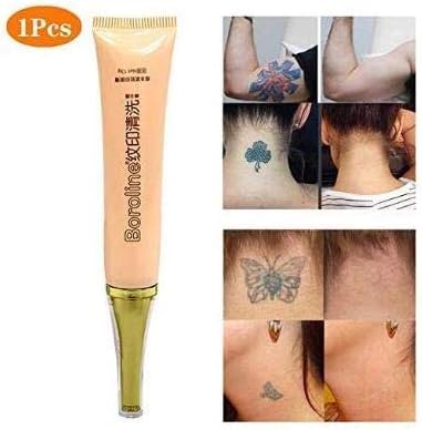 succeedtop Permanent Tattoo Removal Cream - Tattoo Removal Gel Cleaner Safe Permanent Tattoo Remover - Painlessly Fades Away Your Tattoo or Permanent Cosmetics Without Any Scars (1PC)