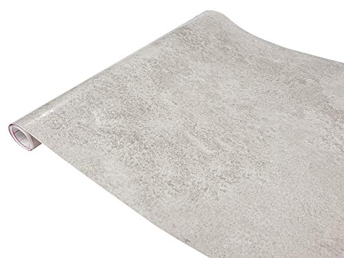 Klebefolie Möbel 67,5x200 cm | Möbelfolie selbstklebend in Steinoptik | Folie für Möbel zur einfachen Renovierung von Türen, Tischen und Regalen | Klebefolie dekorativ und abwaschbar | Avellino Stone