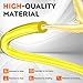Hipa 4 Size Gas Fuel Line Hose Tubing 4 ft. Each for Small Engine Chainsaw Lawn Mower String Trimmer WeedEater Blower Model Parts I.D x O.D 1/8