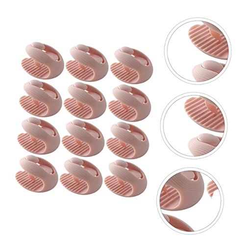 Homoyoyo 12 Pçs Suporte De Colcha Suporte De Plástico Clipes De Plástico Suporte De Tampa Clipes De