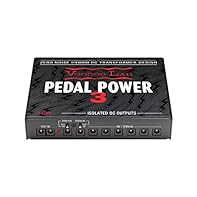 8 isolated 500mA DC outputs 6 x 9V, 2 x Switchable 9V/12V Powers standard battery operated and high current DSP effects Innovative Zero Noise Hybrid DC Transformer Design Audiophile-quality power ensures pedals sound and perform their best Exotic org...