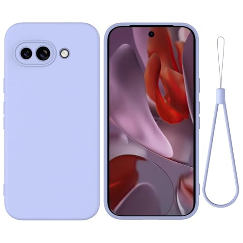 Coque rigide Google Pixel 9 silicone bleu dos lisse uni