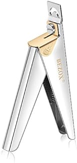 BEZOX Fałszywe tipsy Clipper Cutter Trymer Manicure Pedicure Nail Art Tool/Akrylowe tipsy Edge Cutter - Stal nierdzewna