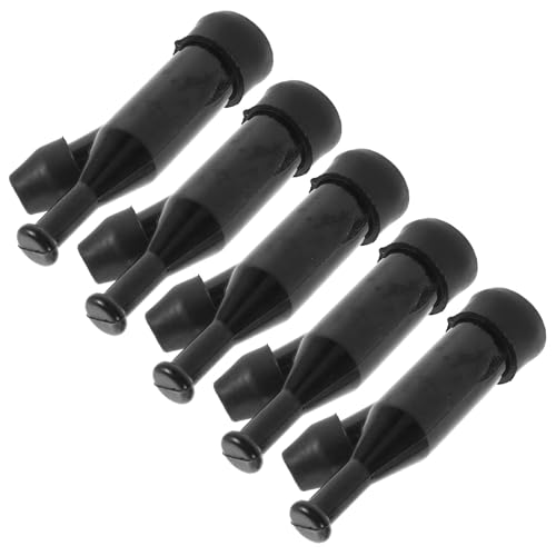 NUOBESTY 5 Stück Zündkerzenstecker für Rasenmäher Traktor und Kettensäge Abnehmbar Hitzebeständig Kompatibel mit Ölsägen und Wasserpumpen