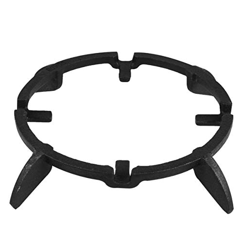 FIXOSHEE Wok-Halterung Für Gasherde - Stabiler Ständer Für Runde & Flache Töpfe