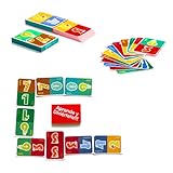 Juegos educativos niños niñas 3 años, 4, 5 y 6. Baraja de Cartas dominó Infantil para Aprender números. Juegos de Mesa matematicos. Regalo Educativo Aprendizaje