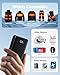 CANBORY Heated Vest Battery Pack,𝟏𝟎𝟎𝟎𝟎𝐦𝐀𝐡 5V 2A/3A 10000 Mah Ultra Light Small Power Bank for Heated Vests, Jackets with LED Display | 7.4V 3A DC Battery with PD USB/Type-C 3 Outputs
