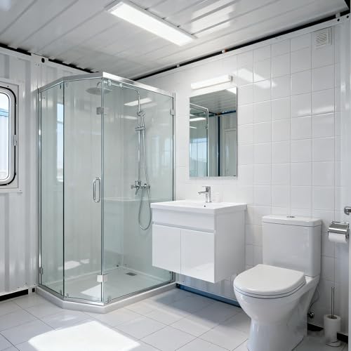 20ft White Modern Tiny House with 2 Bedrooms,1 Full Bathroom & 1 Kitchen - Ready-to-Use Portable Home for Camping,Backyard Retreat & Small Living Needs - Image 5