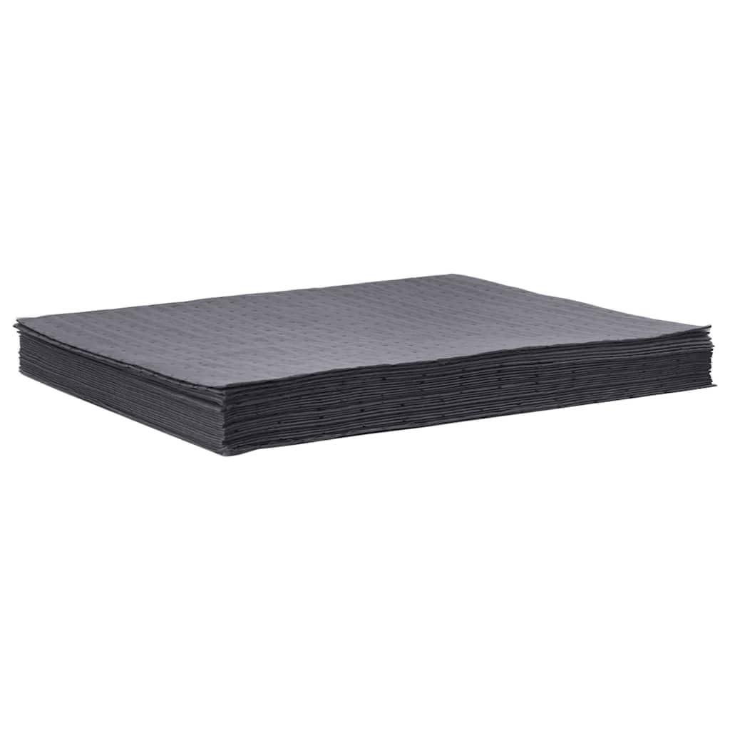 vidaXL Ölabsorbierende Pads 25 Stück Grau 40x50 cm, ölabsorbierende Pads, ölabsorbierende Pads, absorbierende Matten für Öl, ölabsorbierende Pads