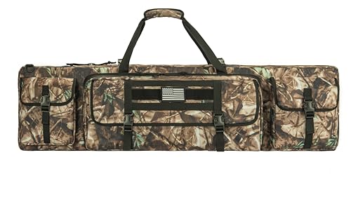 Image of 26 /28 /32 /36 /42 /46 /48 /51 /55 inch Double Rifle Case Soft Gun Bag Tactical Backpack