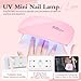 Poly Nail Gel Kit with 10 Colors (15g Each), All-in-One Acrylic Nail Kit with Mini UV Lamp, Slip Solution, Base & Top Coats, Nail Extension Gel Set with Tools, Beginner Friendly Christmas Gift Set