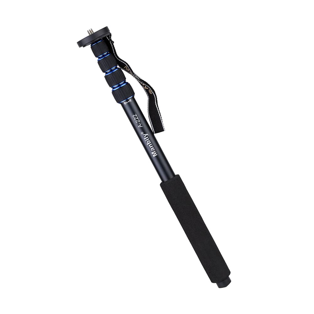 Monopod HUIOP de aluminio ajustable para cámaras DSLR Pentax 6