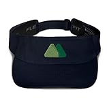 MX Token Cryptocurrency Logo Hat (Embroidered Visor) Navy