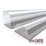Tiene una cinta transparente fuerte autoadhesiva para la instalación segur y duradera - en caso de instalarla en la cabina de ducha con puerta de cristal el escurridor debería cubrir una parte del umbral de acrílico (unos 2 -3 mm)