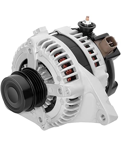 ASAPE High Output 100AMP 12V 11516 Alternator Compatible for 2010 for Toyota Camry 2.5L 2011 for Toyota Camry 2.5L Replace OE#AL3367X 104210-2650 27060-0V060-84 27060-0V060