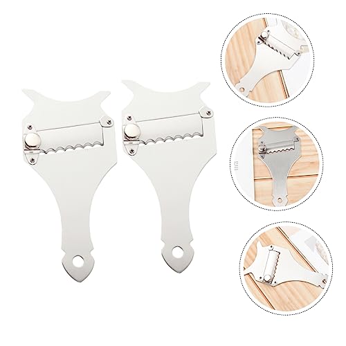 LIFKOME 2PCS Cortador Profesional de Acero Inoxidable miniatura 6