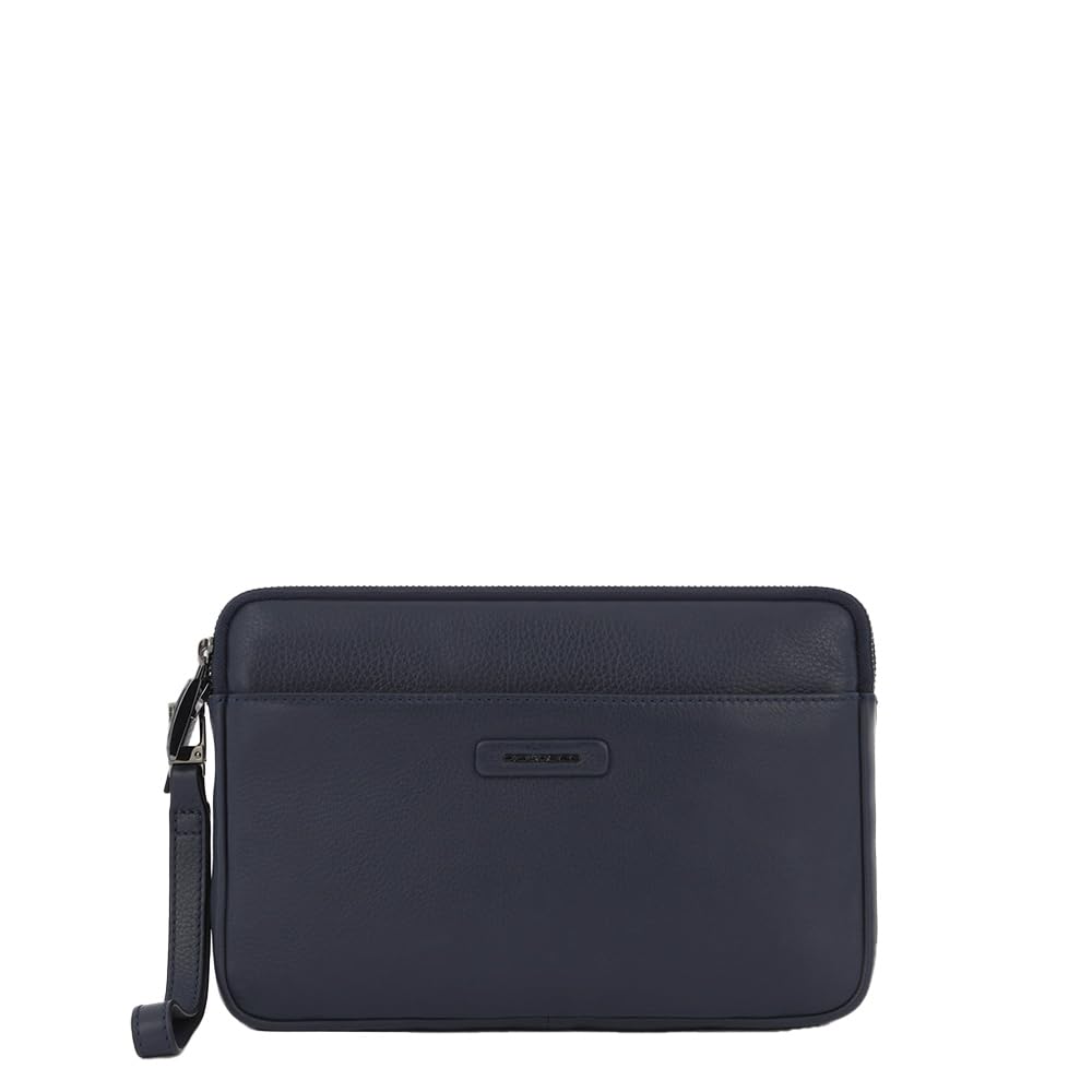 PIQUADRO Male/Female/Unisex's Modus Special Tablet/iPad mini 9 Inch Clutch Bag, Blue, Small