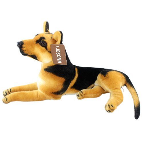 JESONN Realistic Stuffed Animals German Dog Shepherd Plush Toys (15.3 Inch) JESONN Realistic Stuffed Animals German Dog Shepherd Plush Toys (15.3 Inch)