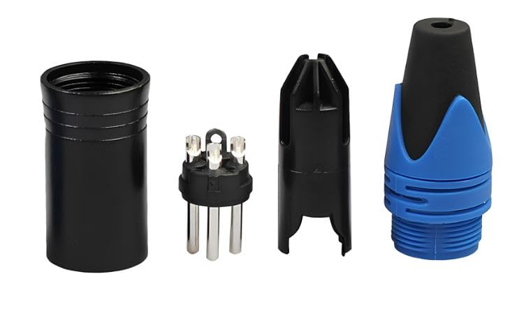 SP Electron 3 Pin Xlr Connector Male Microphone Mic Cable Adapter Multi-Color (Pack of 1)-image-8