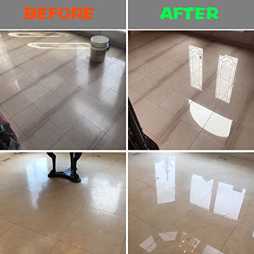 11PCS Diamond Polishing Pads Kit for Granite Stone Concrete Marble Grinding Discs Set, 4 inch Polisher Wheel Disc for Polisher & Grinder, Mixed Grits 50, 100, 200, 500, 800, 1500, 3000, 6000