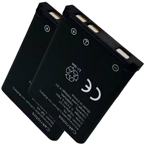 Cakriolos 2-Pack Backup Battery for Steelseries Arctis Nova Pro Wireless Headset NP-45 Rechargeable Li-lon Battery
