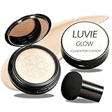Foundation for Older Women | Warm - Perfect for Light/Medium Complexions | 2026 New Mushroom Head Air Cushion CC Cream Long-Lasting Full Coverage BB Cream | Moisturizing Even Skin for Mature Skin