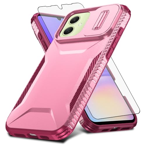 Coque Samsung A05 mince robuste hybride résistante aux chocs avec vitre