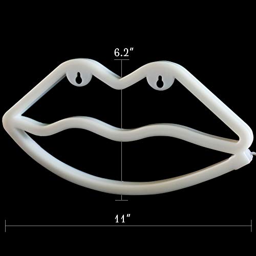 image for Funpeny LED Neon Decorative Light, Neon Sign Shaped Decor Light, USB C