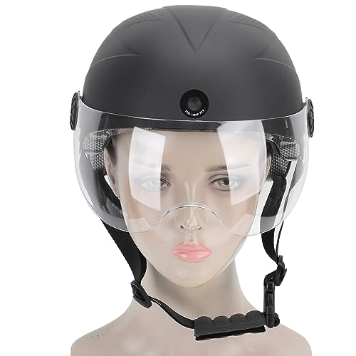 Weikeya Intelligenter Fahrradhelm, IPX4 3000 MAh Dual-Kamera-Fahrradhelme ABS&PC&EPS für Laufräder – Bild 3