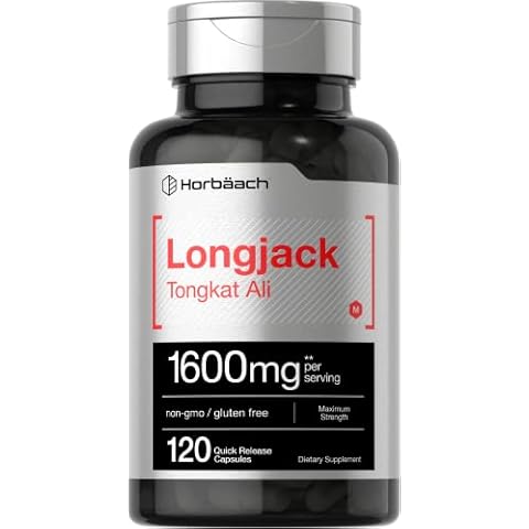 Longjack Tongkat Ali 1600 mg Capsules Cover