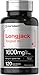 Longjack Tongkat Ali 1600 mg | 120 Capsules | Longifolia Root Extract Powder | Testosterone Formula | Non-GMO, Gluten Free | by Horbaach