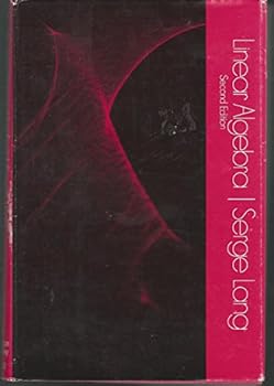 Hardcover Linear algebra (Addison-Wesley series in mathematics) Book