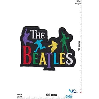 Beatles The Color Dance Écusson Patch en fer brodé sur accessoire - Les Beatles, Paul McCartney, John Lennon, RIngo Starr, George Harrison Beatles The Color Dance Écusson Patch en fer brodé sur accessoire – Image 2