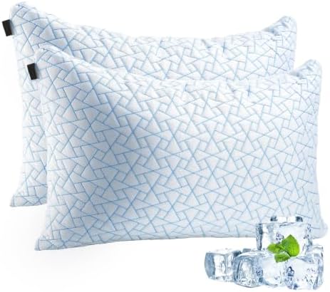 A-Pce Altura Ajustable Almohadas Refrescante 76x51cm (2 Unidades)