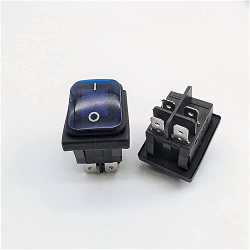 Interrupteur d'alimentation KCD4 DPST scellé haute performance 16A