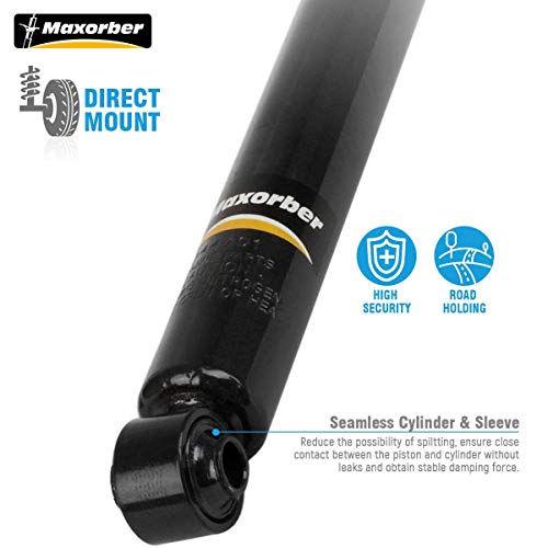 Maxorber 4X Shocks Absorbers Compatible With 2006-2007 Dodge Ram 1500,2003-2010 Dodge Ram 2500,2004-2010 Dodge Ram 3500,12 Ram 1500,11-13 Ram 2500,11-12 Ram 3500 Shocks Sets With 344400 344401 #TOP3