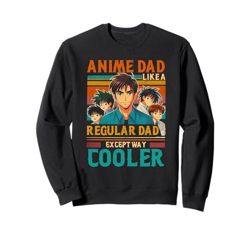 Giappone Fathers Day Anime Papà Except Way Cooler Giapponese Meme Felpa