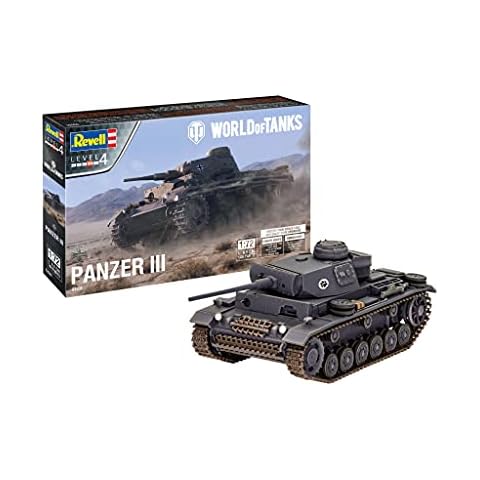 Maqueta Revell PzKpfw.III Ausf.L World of Tanks Cover