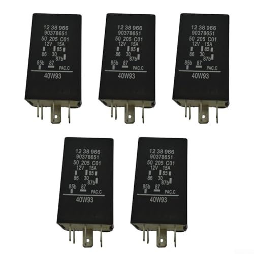Relais de pompe à carburant 6 broches 40A robuste pour Opel 1238540