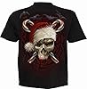 Spiral - Candy Cane Santa - T-Shirt Black - XL #2