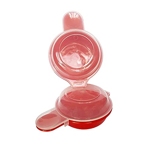Fosutou Microwave Egg Cooker, 2 Sets Egg Cooking Tool Making Two Eggwich One Time Perfectly Within Just One Minute With Gourmet Recipe Included #TOP3