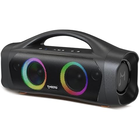 TMECTO 70W Portable Bluetooth Speaker with Bass Cover