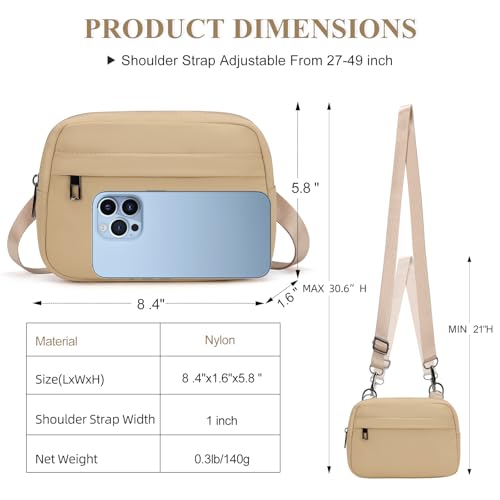 Image of MAXTOP Small Crossbody Bags for Women Belt Bag Fanny Pack with Adjustable Strap