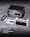 Leo Jaymz TG-08 10W Portable Electric Guitar Amp with OTG Direct Recording & BT 5.3, Built-in Drum Machine, Headphone Jack, 5.5H Rechargeable Battery, Digital Effects (TG-08)