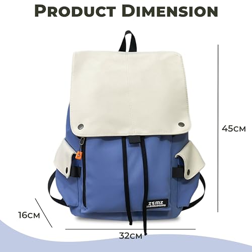 Image of Kraptick Laptop Backpack for Men & Women | Waterproof & Durable Laptop Bag for Office, Travel & College | Spacious & Lightweight Backpack | Fits 15.6 Inch Laptop | Multipurpose Laptop Bag