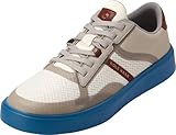 Cole Haan Men's Grand Crosscourt Winner Sneakers, Ivory/Dark Brick/Dark Blue, 9.5-M US
