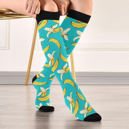 Image of Compression Socks for Women & Men, Knee High Socks for Circulation Medical Running Athletic Nurse Travel