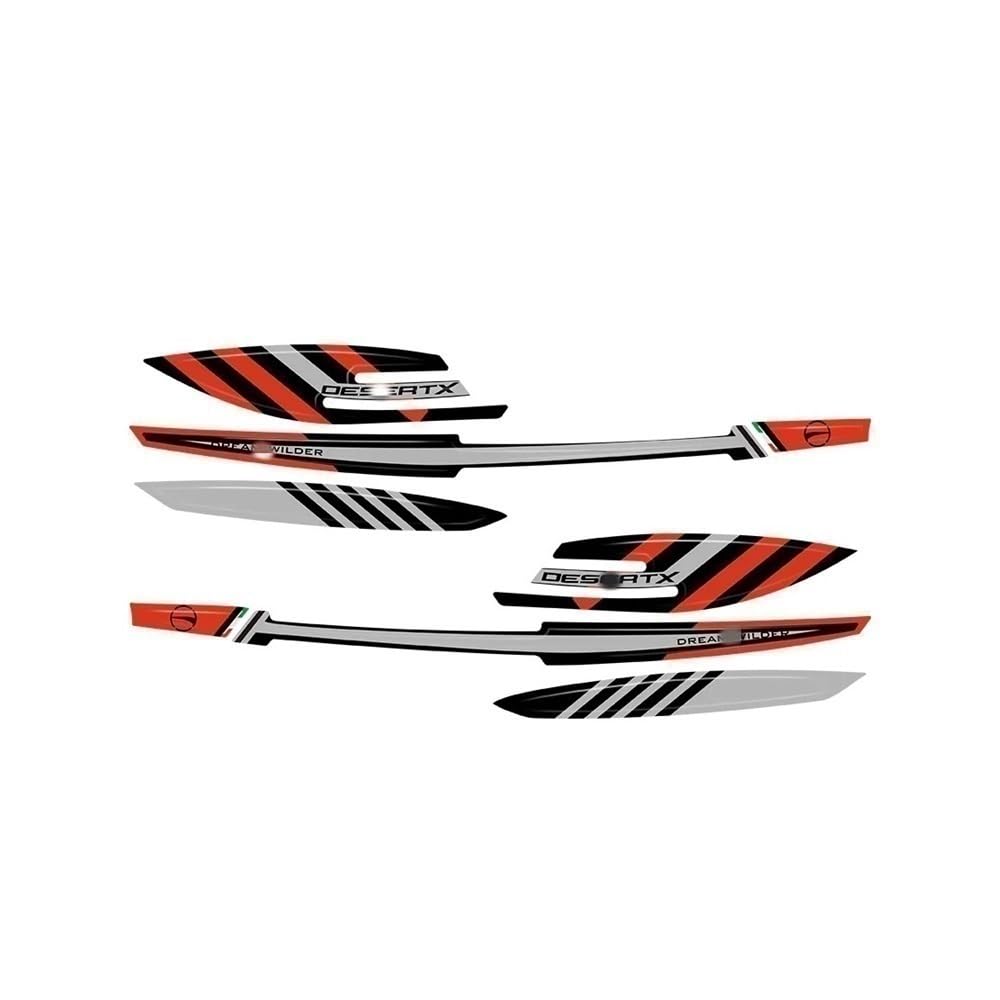 for Du&Cati DesertX Desert X RR22 2023 Tank Pad Motorcycle Sticker Tank Pad Protection Kit Motorcycle Tank Pad