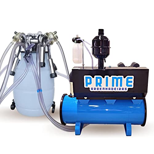Ordenhadeira Mecânica Bv 300 L, Motor 1 Cv, 1 Conjunto Duplo (220)